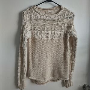 Ramy Brook Cream Knit Sweater